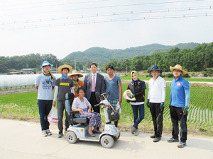 경북바이오산업연구원, 보훈가정에 보은 봉사