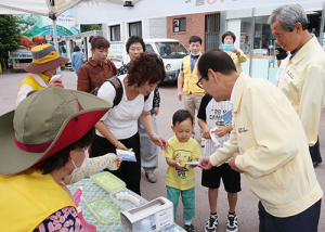 메르스 예방봉사활동 ‘청청지역 청도 지키기’