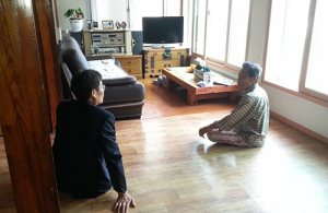 경주시 권상택 내남면장, 국가유공자 가정 방문