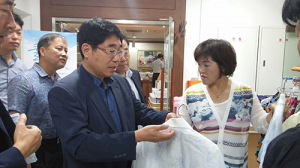 경북도-㈜쌍방울 내의 판매 행사 열어