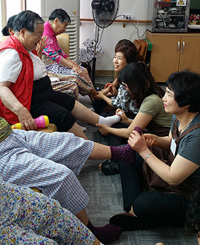 성주군청 들꽃회, 이웃사랑 나눔 봉사활동
