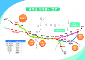 구미-칠곡-대구-경산을 하나로 잇다