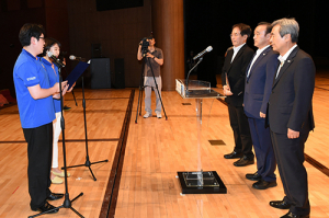 경주시민‚ 실크로드 경주2015 한마음 성공 기원