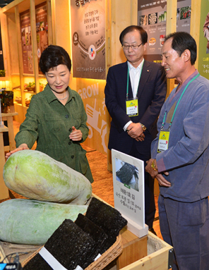 朴대통령“창조경제로 사람 모여드는 농촌 조성”