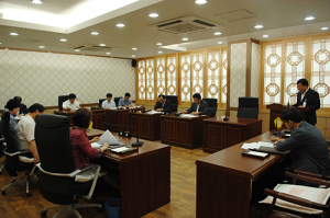 군위군의회 간담회 개최