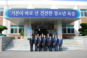 전국가정법원장 ‘읍내정보통신학교’ 방문