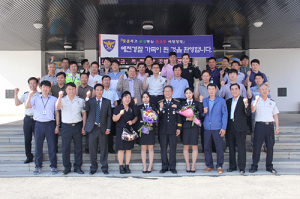 예천경찰서 신임 순경 2명 환영식 가져