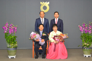 농협중앙회 선정 10월 이달의 새농민상 수상