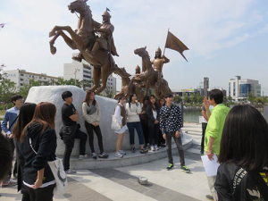 대구대 기숙사생, 경산과 경주 문화유적 답사