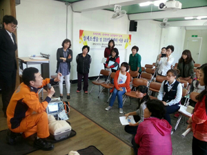 영덕, 우리가족 우리이웃 심장살리기 운동