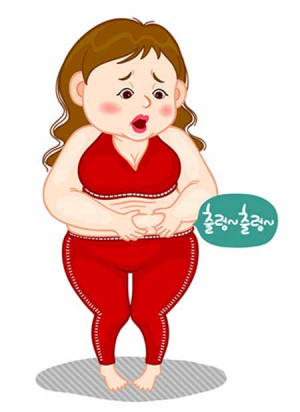하루 한끼만 먹으면 되레 배 나온다
