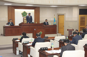제197회 예천군의회 임시회 개회