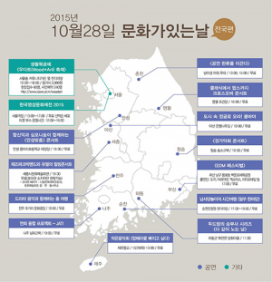 10월 ‘문화가 있는 날’…가을 문화산책하세요 