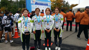 상주시청 여자사이클팀 은2, 동4 획득, 쾌거