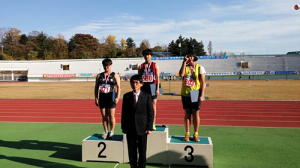 의성여중 김가영 학생, 학생체육대회 창던지기 금메달