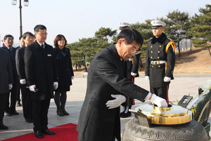 대경병무청, 국립영천호국원서 신년 참배
