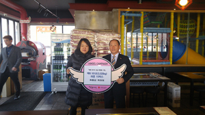달성군 화통삼 화원점, 사랑의 쌀 기탁