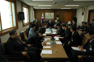 청도군의회, 2016년 첫 정례간담회 가져