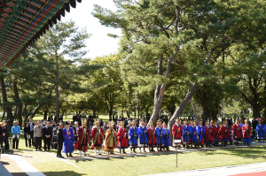 전국 박씨 후손 경주 숭덕전서 추계 향사 봉행
