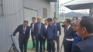 라승용 농촌진흥청장 포항 농업현장 방문