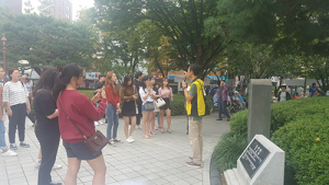 대구한의대, 근대골목 투어 진행