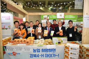 2018 경북 청년 농산업 창업 박람회“청도군 홍보관”운영