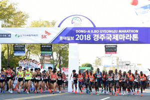 동아일보 2018 경주국제마라톤대회 성료