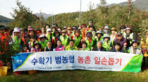 대구농협, ‘농촌사랑 일손돕기’ 구슬땀