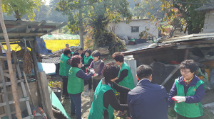 영주 가흥1동 새마을단체, 온기 품은 연탄 나눔