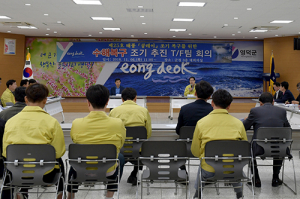 「제25호 태풍“콩레이”조기 복구 총력」