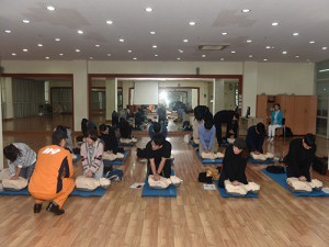 대구한의대, 인명구조 위한 심폐소생술 교육