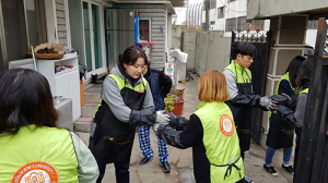 대구과학대 사회봉사단 사랑의 연탄나눔 봉사