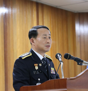 강성모 상주경찰서장 취임…'공감치안 강화'
