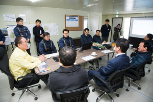 장세용 시장, 건설현장 안전관리 실태 점검 나서