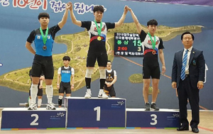 경북개발공사 역도팀 실업선수권대회 맹활약