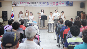 ‘찾아가는 작은 음악회’ 10월까지 23회 공연