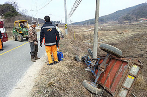 농기계 사고 연간 30명 이하로 감소 추진 