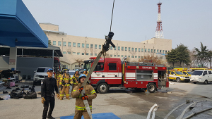 대구소방, 팀단위 소방훈련
