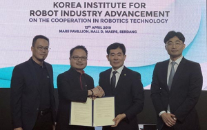한국로봇산업진흥원, 말레이시아와 로봇산업 협력 추진