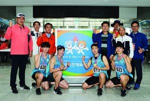 경산시 이규형 선수 육상4관왕