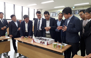 농림축산식품부, 김천시 찾아 수출확대 현장간담회
