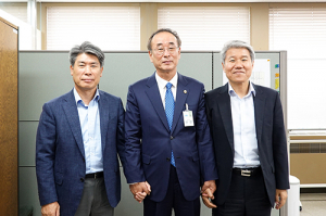 장세용 시장, 청와대 방문