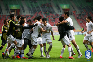 한국, 남아공 잡고 U-20 월드컵 첫 승