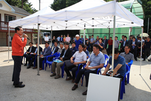 울진군, 스마트축산 ICT 한우단지 조성 현장 실사