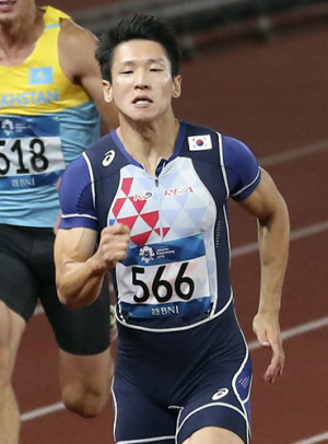 김국영, 전국육상선수권 100m 준결선 10초12