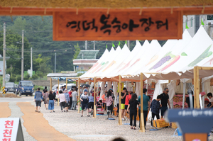 영덕복숭아장터, 소비자·생산자 대만족