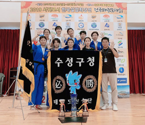 수성구 女태권도부, 실업최강 등극