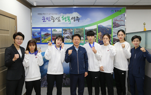 성주군 여자태권도 위상을 높이다