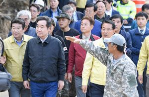 이낙연 총리 태풍 피해지역 울진 방문…이철우 지사 동행