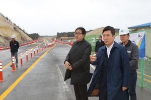 포항 곡강IC연결도로 임시 개통